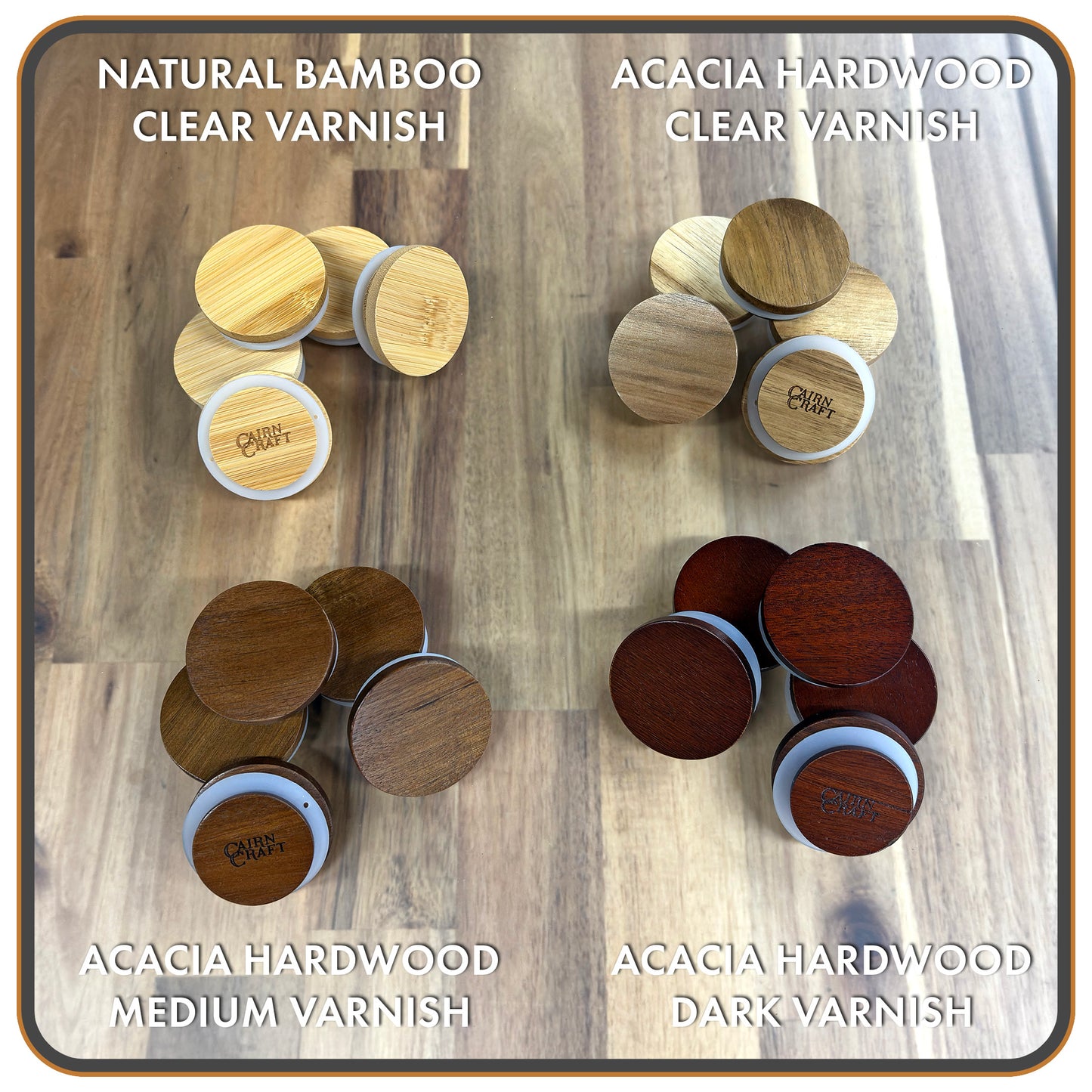 CairnCaps Glencairn Glass Lids (Blank, Individual Lids)