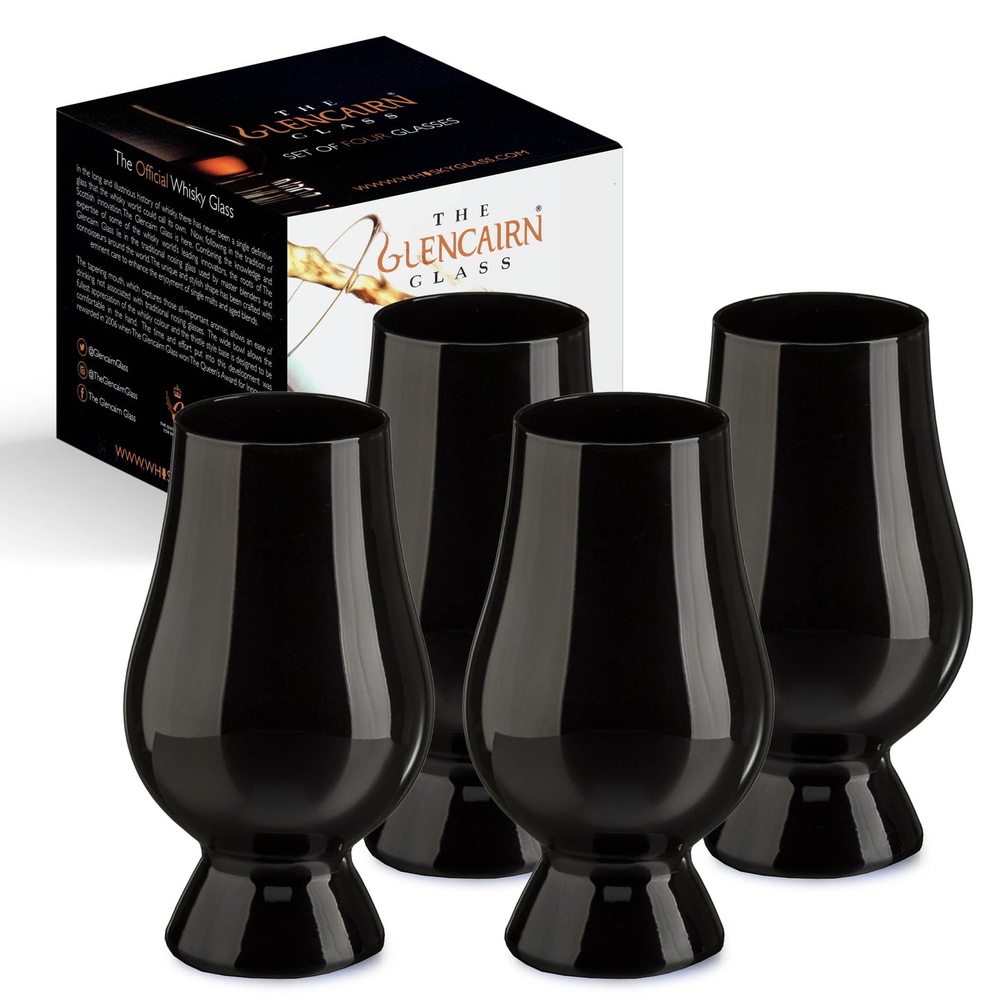 The Black Glencairn Glass (Single & Multi-Packs)