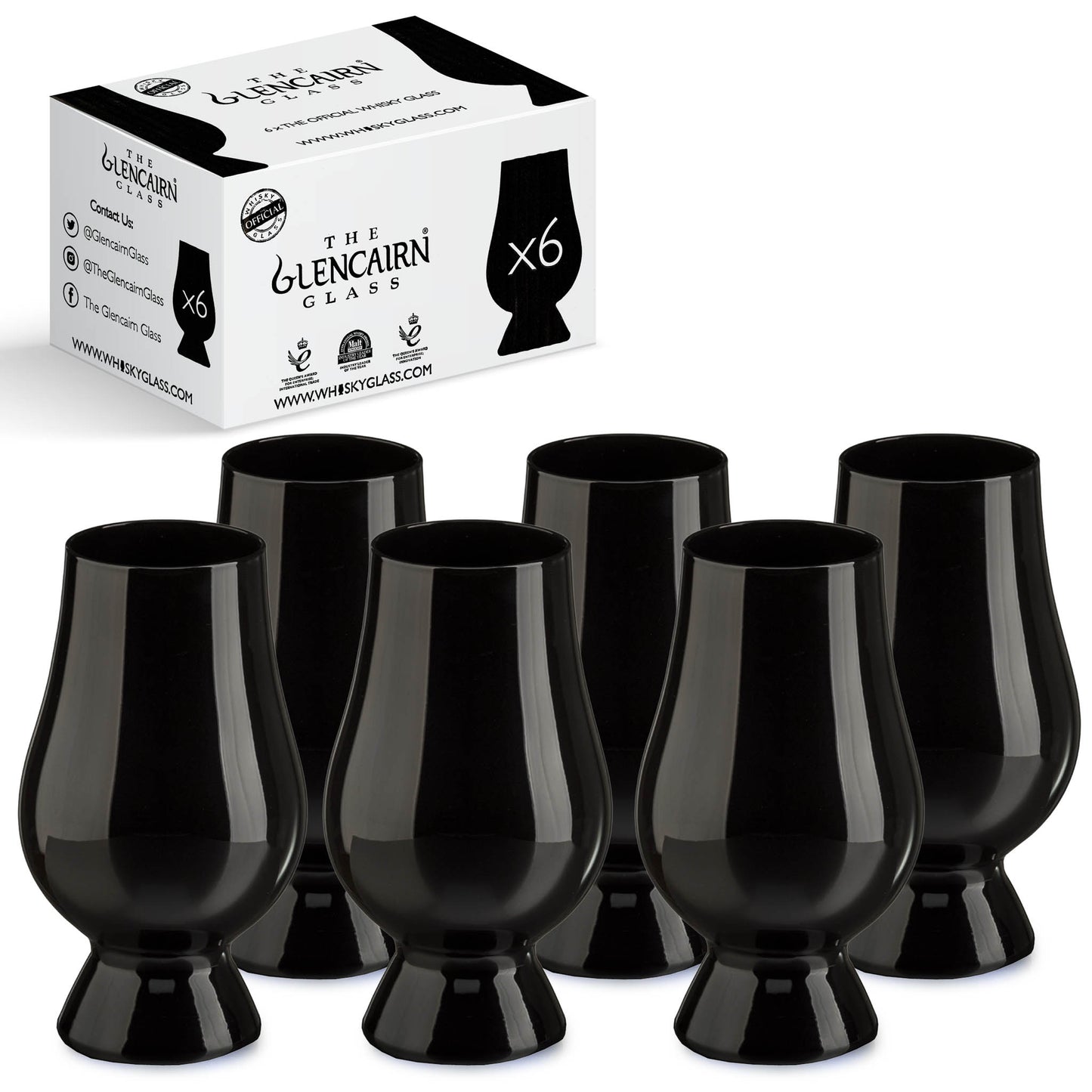 The Black Glencairn Glass (Single & Multi-Packs)