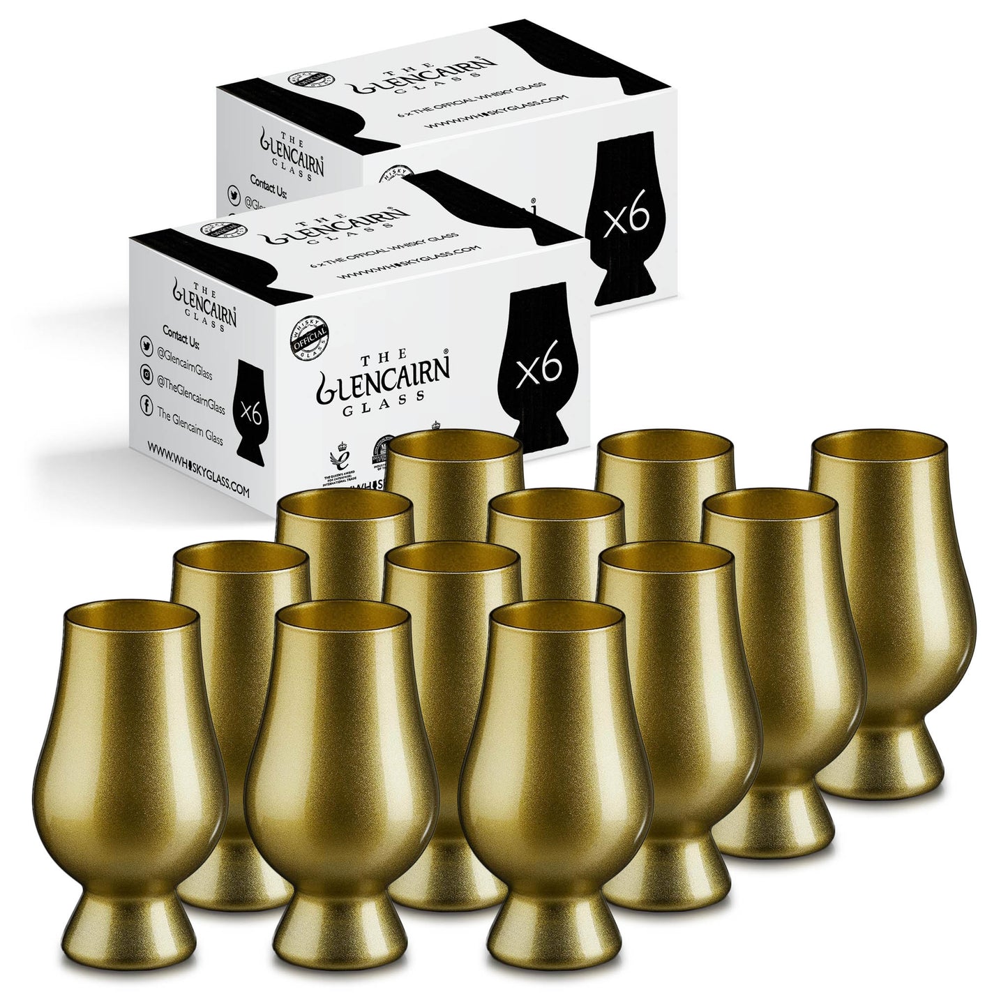 The Gold Glencairn Glass (Single & Multi-Packs)