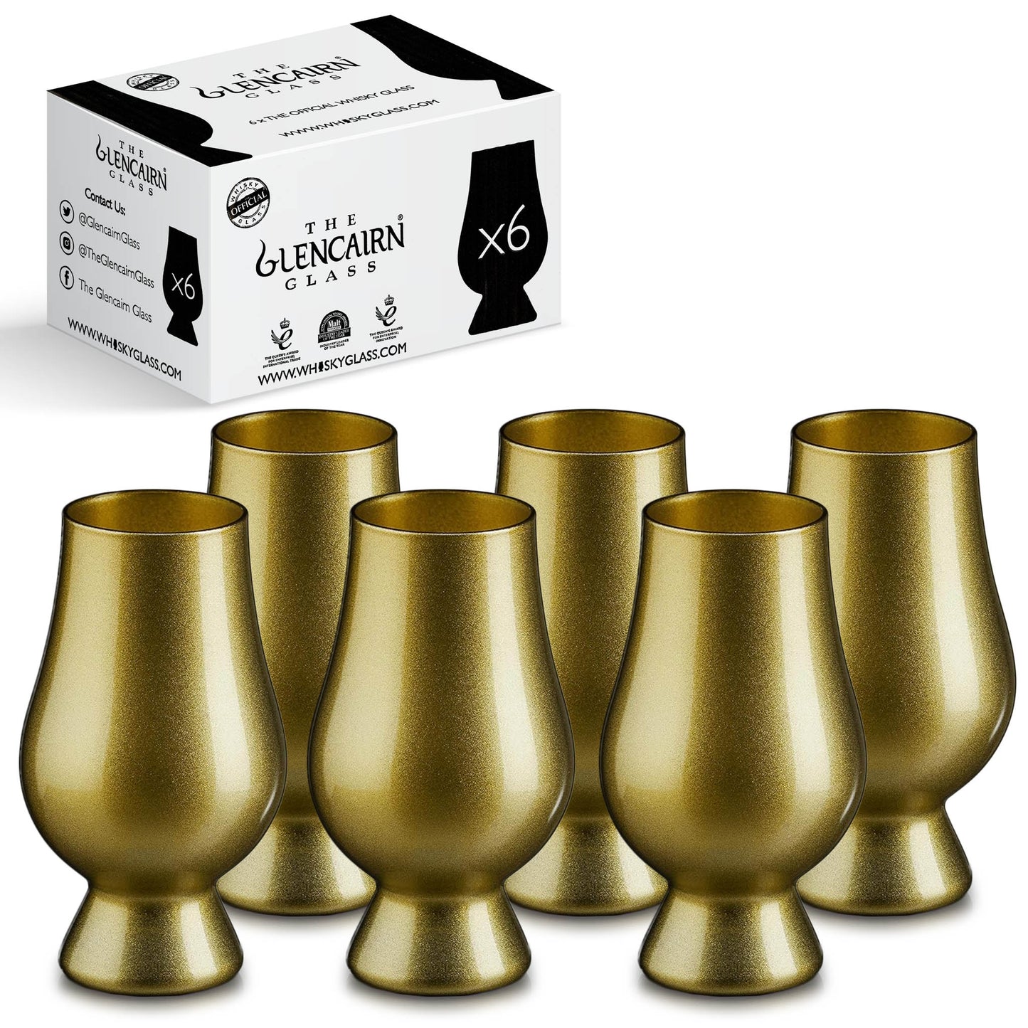 The Gold Glencairn Glass (Single & Multi-Packs)