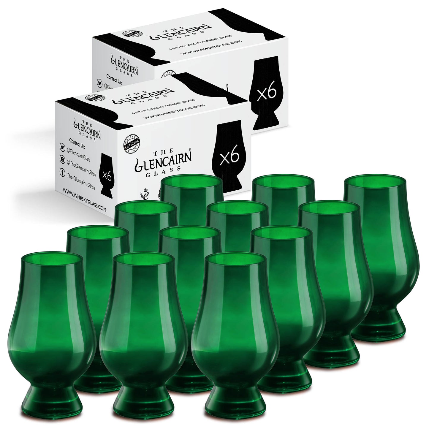 The Green Glencairn Glass (Single & Multi-Packs)