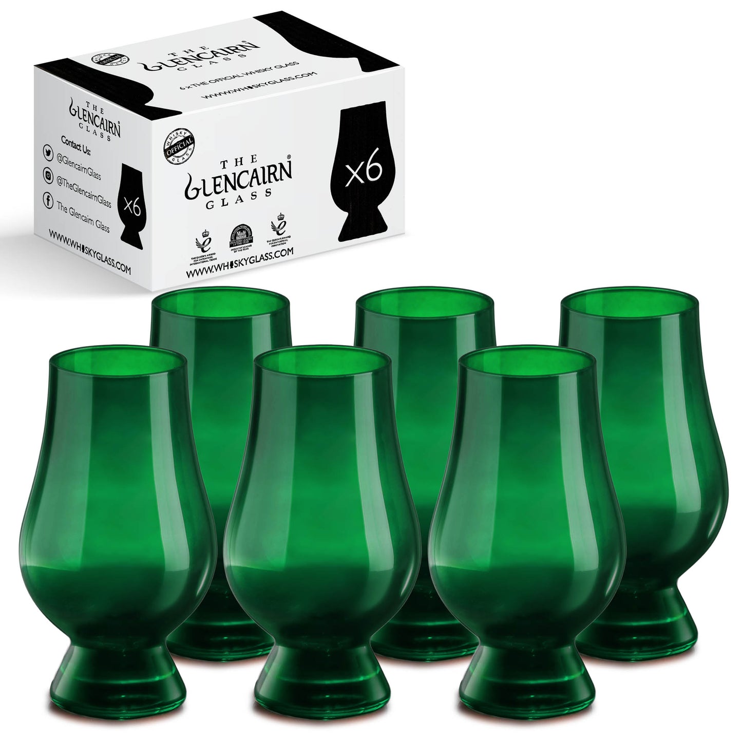 The Green Glencairn Glass (Single & Multi-Packs)