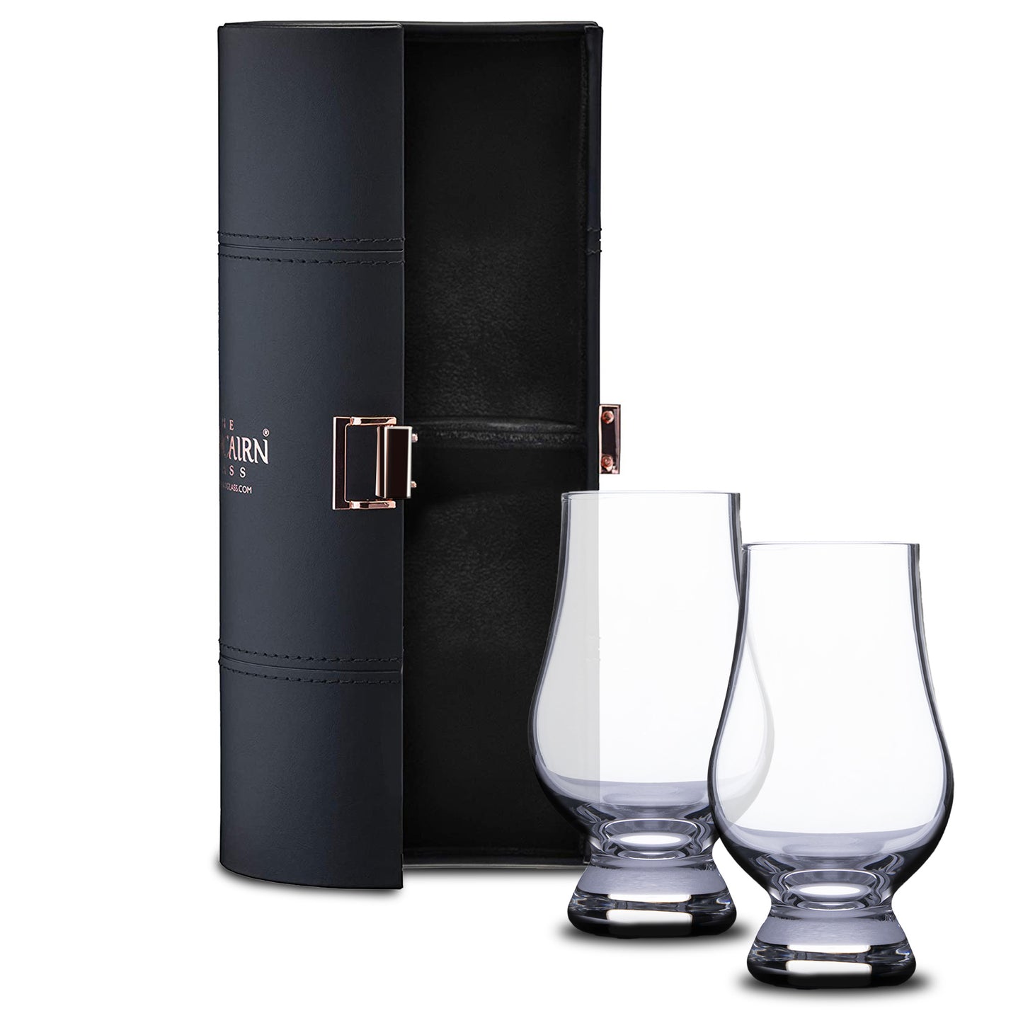 Hand Cut Crystal Glencairn Travel Set