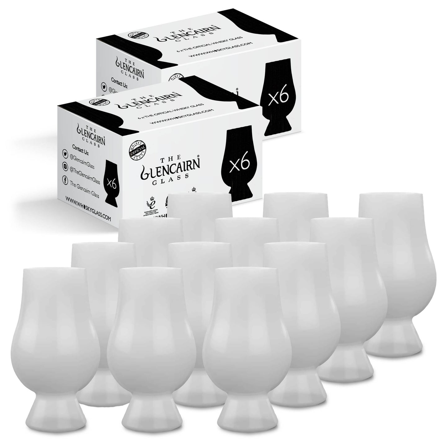 The White Glencairn Glass (Single & Multi-Packs)