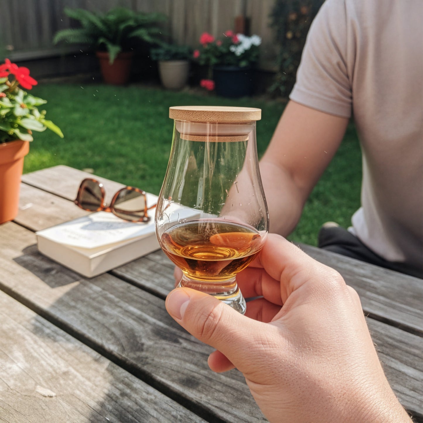 CairnCaps Glencairn Glass Lids (Natural Bamboo)