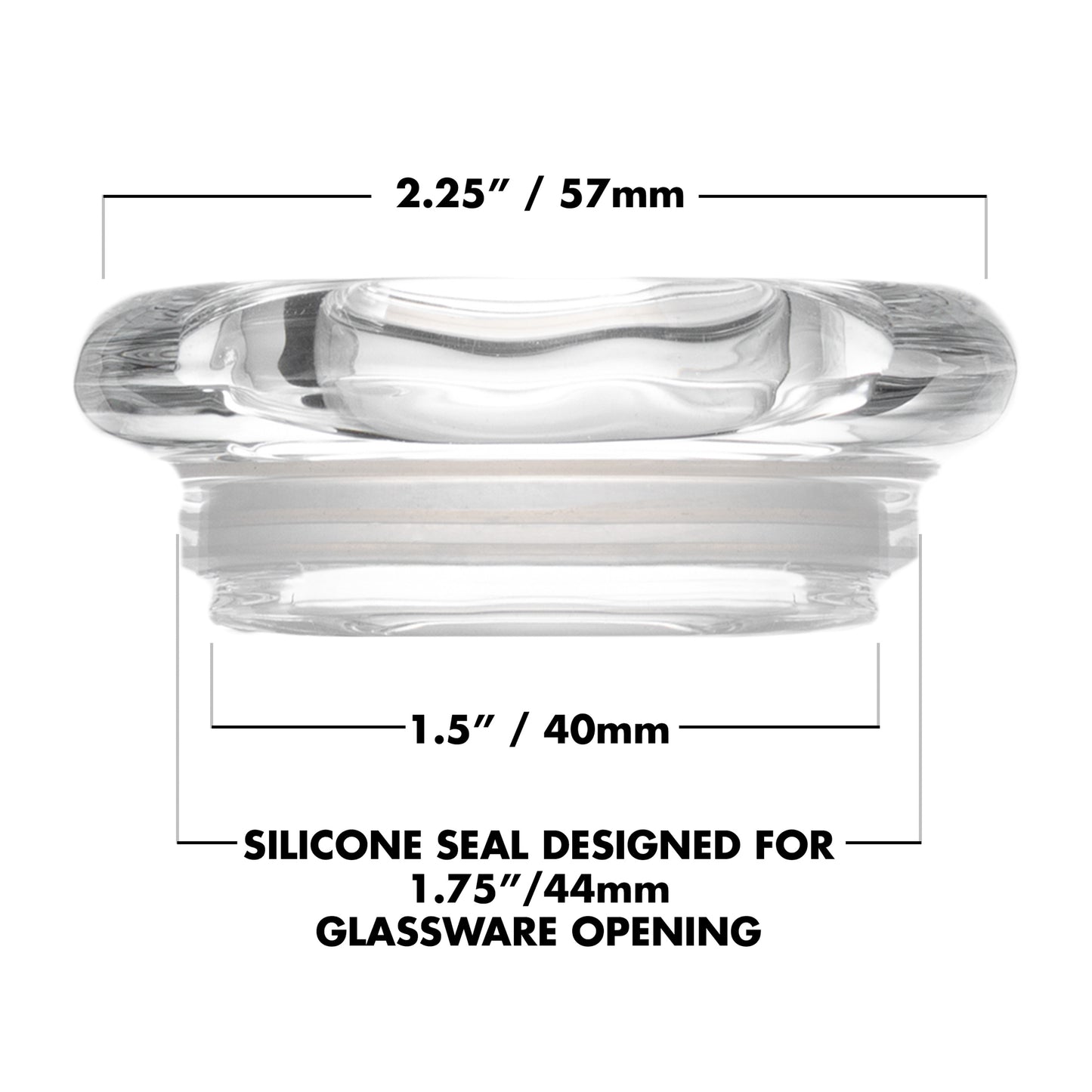 CairnCovers Glass Whiskey Glassware Lids - Glass Cap for Whisky Tasting Glasses by Cairn Craft (4 CairnCover Lids with Numeral Engraving)