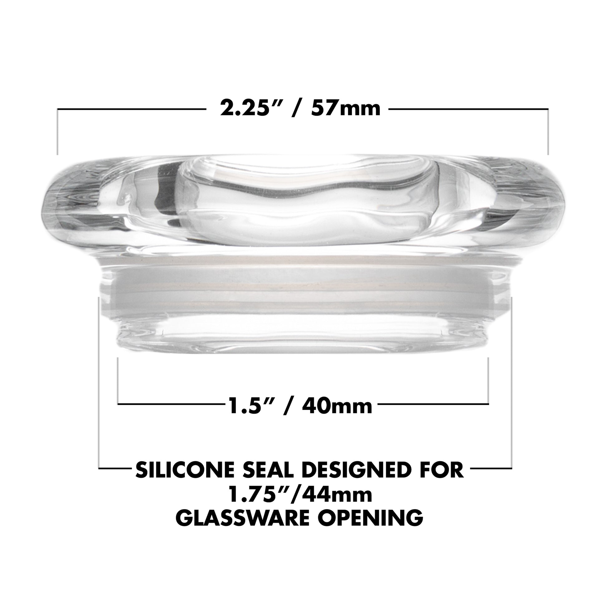 CairnCovers Glass Whiskey Glassware Lids - Glass Cap for Whisky Tasting Glasses by Cairn Craft (4 CairnCover Lids with Numeral Engraving)