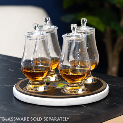 Limited Edition Tasting Tray with Regions of Scottish Whisky Coin