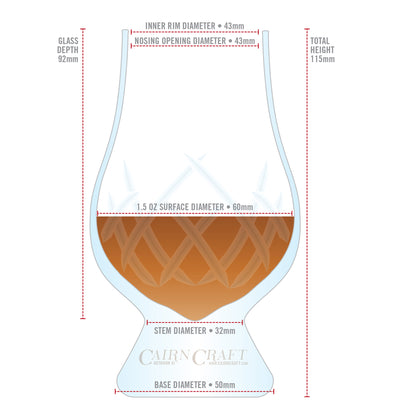 The Hand-cut Crystal Glencairn Glass