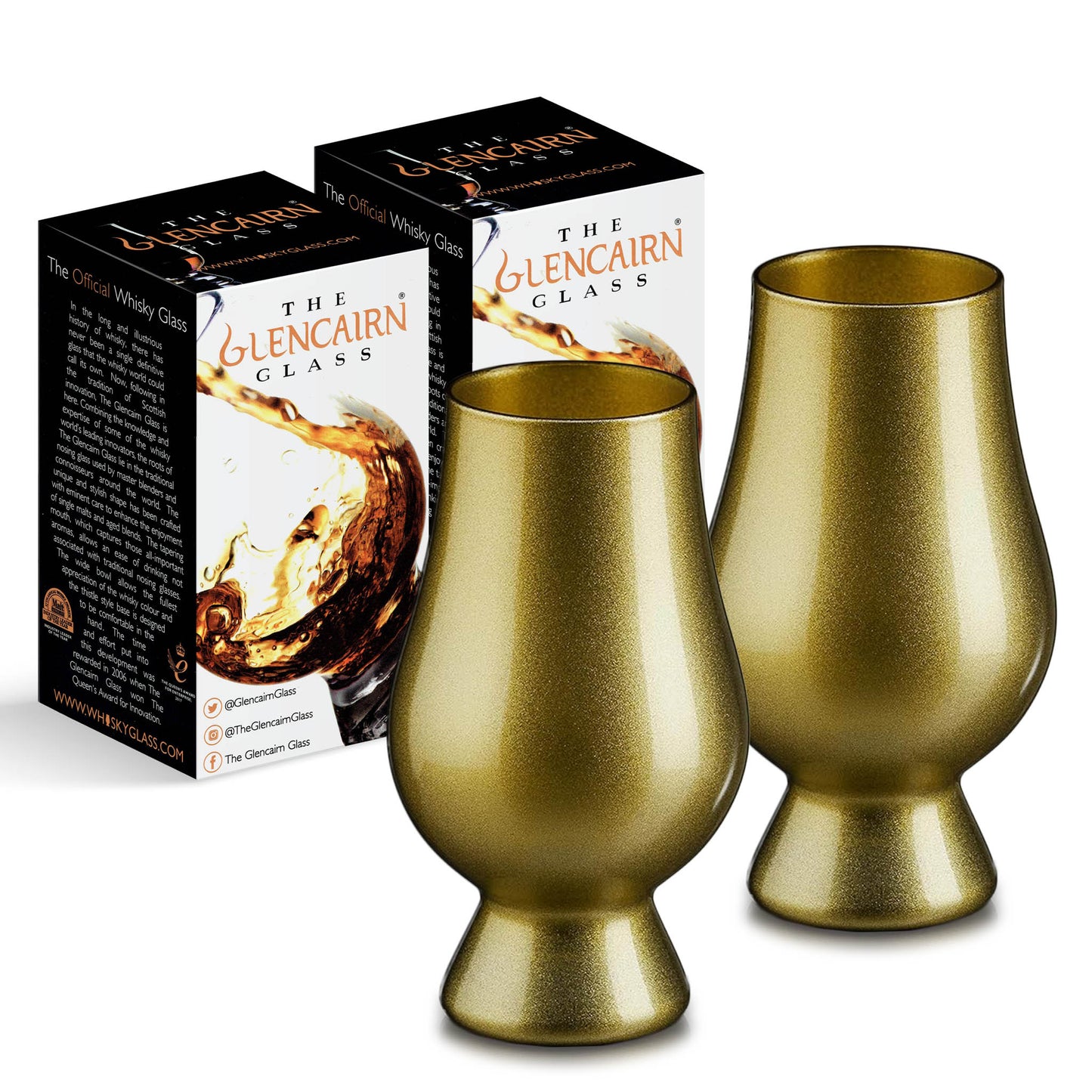 The Gold Glencairn Glass (Single & Multi-Packs)