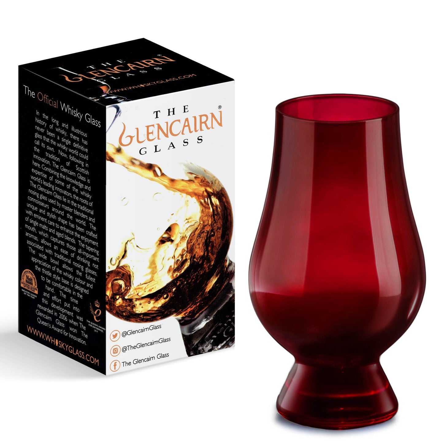 The Red Glencairn Glass (Single & Multi-Packs)