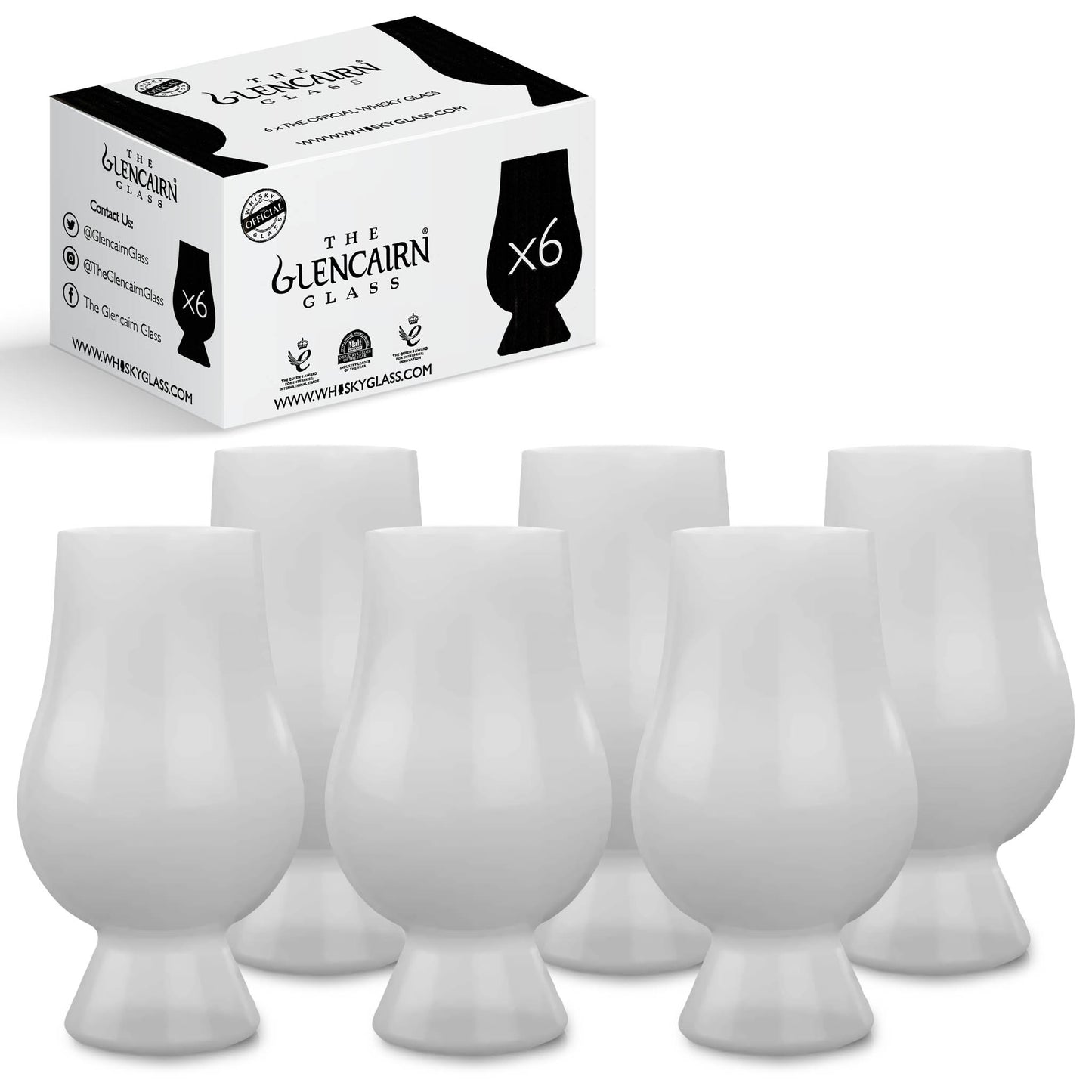 The White Glencairn Glass (Single & Multi-Packs)