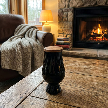 CairnCaps Glencairn Glass Lids (Dark Hardwood)